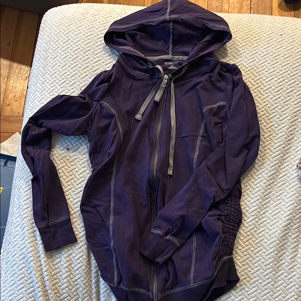 Purple Women's Hooded Jacket